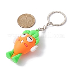 Cartoon Fruit PVC Plastic Keychain&nbsp;KEYC-JKC00662