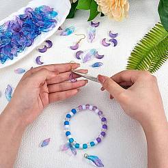 120Pcs 2 Style Glass Pendants&nbsp;GLAA-SZ0001-87