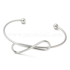 Non-Tarnish 304 Stainless Steel Cuff Bangles&nbsp;BJEW-K238-14P