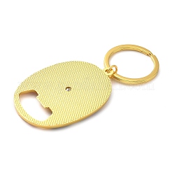 Alloy Colorful Enamel Football Bottle Opener Keychains&nbsp;LS-KEYC-I119-07G