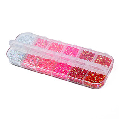 Pointed Back Resin Rhinestone Cabochons&nbsp;MRMJ-N029-01B-01