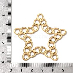 304 Stainless Steel Ring Link Big Pendants&nbsp;STAS-B120-02G