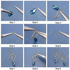 DIY Dangle Earring Making Kits&nbsp;DIY-SC0016-39