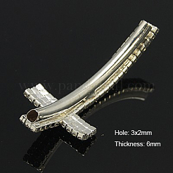 Brass Rhinestone Beads&nbsp;RB-H301-01