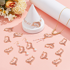 20Pcs Alloy Crystal Rhinestone Connector Charms&nbsp;FIND-PH0060-35