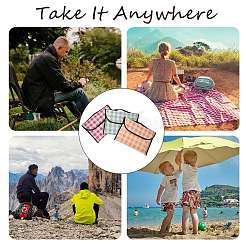 Portable Tartan Patern Non Woven Picnic Mat&nbsp;JX572B-01