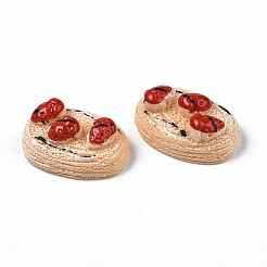 Opaque Epoxy Resin Cabochons&nbsp;LS-CRES-S358-44
