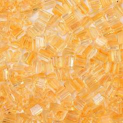 Transparent Spray Painted Glass Seed Beads&nbsp;SEED-L011-10A-07