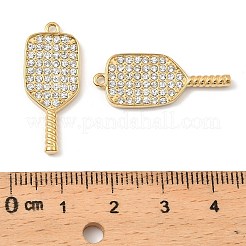 304 Stainless Steel with Crystal Rhinestone Pendants&nbsp;STAS-G358-12G-02