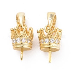 925 Sterling Silver Cup Peg Bails&nbsp;STER-D035-44G