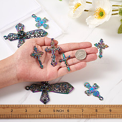 12Pcs 6 Styles Plated Alloy Pendants&nbsp;FIND-TA0001-44