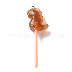 Luminous Transparent Resin Big Pendants&nbsp;RESI-K019-04B