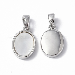 Platinum Tone Brass Charms&nbsp;LS-KK-R134-057P-A