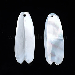 Natural Freshwater Shell Pendants&nbsp;SHEL-S278-046