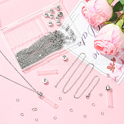 DIY Necklace Making Kits&nbsp;DIY-SC0030-96B