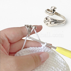 Alloy Peacock Open Cuff Ring&nbsp;PW22062533151