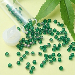 6/0 Transparent Glass Seed Beads&nbsp;SEED-YW0002-11B