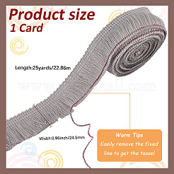 Polyester Tassel Ribbon&nbsp;OCOR-WH20003-55B