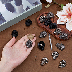 15Pcs 3 Colors Alloy Decorative Rivets&nbsp;AJEW-OC0014-85