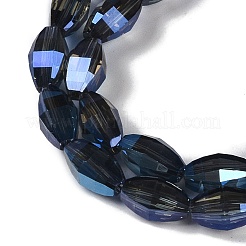 Electroplate Glass Beads Strands&nbsp;GLAA-Q101-03A-FR01