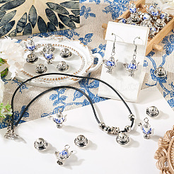 40Pcs 2 Styles Tibetan Style Alloy Charms&nbsp;FIND-TA0009-22
