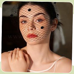 Polyester Mesh Fabric&nbsp;DIY-WH0591-573A