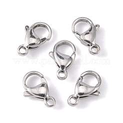 Tarnish Resistant 304 Stainless Steel Lobster Claw Clasps&nbsp;STAS-M262-01-13mm