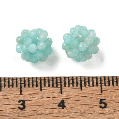 Natural Amazonite Woven Beads&nbsp;GG-CBA2E9C-F23-01