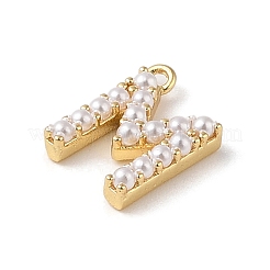 Plastic Imitation Pearl Pendants&nbsp;KK-P230-17G-M