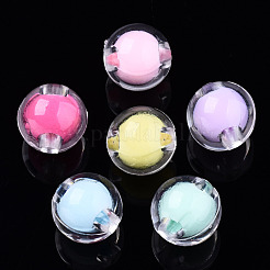 Transparent Acrylic Beads&nbsp;TACR-N011-004A-01