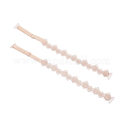 Lace Butterfly Orchid Non-slip Bra Straps&nbsp;LS-FIND-WH0081-43A