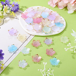 120Pcs 8 Colors Acrylic Bead Caps&nbsp;MACR-TA0002-59