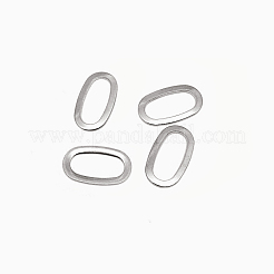 Tarnish Resistant Oval 304 Stainless Steel Linking Rings&nbsp;STAS-E103-23P