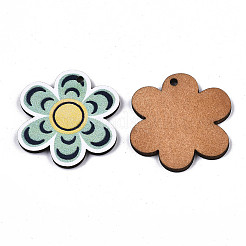 Printed Basswood Pendants&nbsp;LS-X-WOOD-N006-37