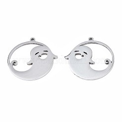 Non-Tarnish Halloween Theme 201 Stainless Steel Pendants&nbsp;STAS-N095-081