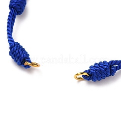 Adjustable Braided Nylon Cord Bracelet Making&nbsp;AJEW-JB00758-04
