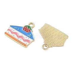 Alloy Enamel Pendants&nbsp;AL-CBA4666-02J