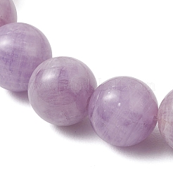 Natural Lavender Amethyst Round Beads Stretch Bracelets for Women&nbsp;BJEW-JB12127-01