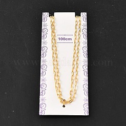Brass Cable Chains&nbsp;CHC-H111-02G-01