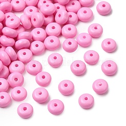 Baking Paint Opaque Glass Beads&nbsp;GLAA-A045-06H
