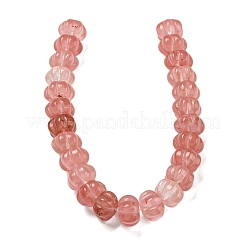 Cherry Quartz Glass Beads Strands&nbsp;G-G142-A04-01