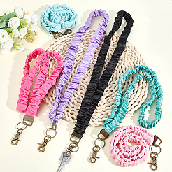 6Pcs 6 Styles Polyester/Cloth Mobile Straps&nbsp;HJEW-WR0001-19