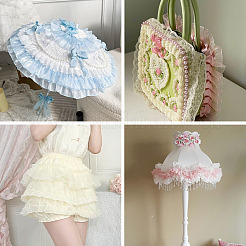 Polyester Lace Ribbon&nbsp;OCOR-TAC0035-25A