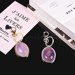Natural Amethyst Flat Back Cabochons&nbsp;PH-G-G741-13x18mm