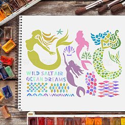 Large Plastic Reusable Drawing Painting Stencils Templates&nbsp;DIY-WH0202-210