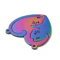 Ion Plating(IP) 304 Stainless Steel Split Pendants&nbsp;STAS-H212-16MC