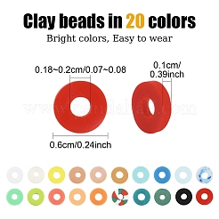 DIY Polymer Clay Stretch Charms Bracelets Making Kits&nbsp;DIY-YW0011-63