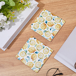 2Pcs Porcelain Cup Mats&nbsp;PORC-DJ0001-02E