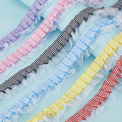 6Yards 6 Colors Polyester Lace Ribbon&nbsp;OCOR-GA0002-94