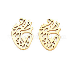 Ion Plating(IP) 201 Stainless Steel Pendants&nbsp;STAS-T063-179G